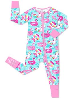 babee Reshinee Viscose derived from bamboo Baby Footie Pajamas Convertible Newbo