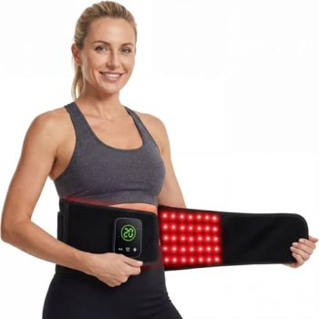 XASLA Red Light Therapy Belt, 660nm & 850nm Near Infrared Light Therapy for Body