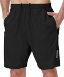 UUMIAER Mens Athletic Gym Shorts 7″ Utra-Light Quick Dry Running Workout Basketb