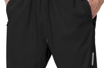 UUMIAER Mens Athletic Gym Shorts 7″ Utra-Light Quick Dry Running Workout Basketb