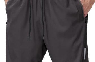 UUMIAER Mens Athletic Gym Shorts 7″ Utra-Light Quick Dry Running Workout Basketb