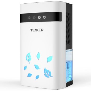 TENKER Dehumidifier for Home, 77oz Water Tank (1000 sq.ft) Dehumidifiers