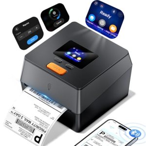 Phomemo Shipping Label Printer with Touchable Screen