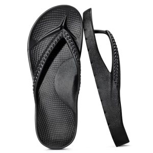 KIDMI Arch Support Flip Flops for Womens Comfortable Orthopedic Sandals for Plan
