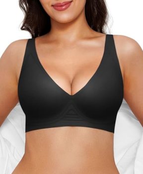 Wireless Push Up Bra Seamless Bras for Women Comfy No Underwire Supportive Brale
