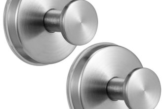 Fenas Large Suction Cup Hooks, Heavy Duty 15lb Holds Towel & Robe