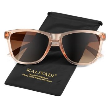 KALIYADI Womens-Sunglasses Polarized Sunglasses Womens: Retro Trendy Sun Glasses
