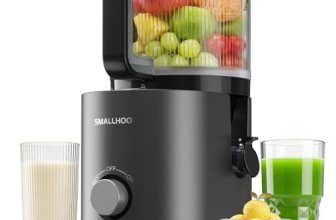 3-in-1 Juicer Machines, Cold Press Juicer 7“ Large Chute & 120oz