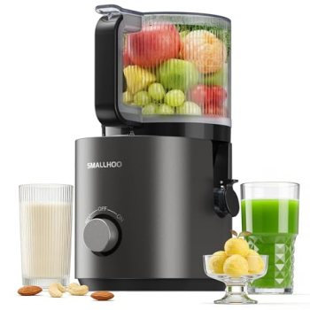 3-in-1 Juicer Machines, Cold Press Juicer 7“ Large Chute & 120oz