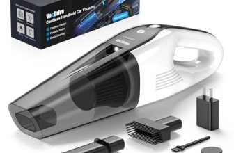 Handheld Vacuum Cordless, Ultra-Strong Suction Car Vacuum Portable Cordless