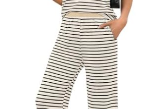Sampeel 2 Piece Sets for Women Summer Fashion Clothing Summer Outfits for Women