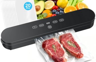 75kPa Vacuum Sealer Machine, Compact Vacuum Sealer for Food