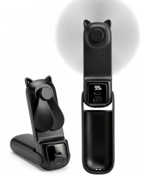 FrSara Portable Handheld Fan, Small Rechargeable Personal Mini Fan