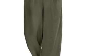 FireSwan Linen Pants Women Wide Leg Palazzo Pants Flowy Elastic Waist Summer Bea