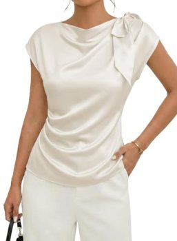EVALESS Capsule Wardrobe for Women 2026 Trendy Dressy Casual Business Work Cowl
