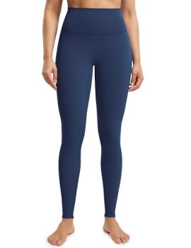 ENERBLOOM Workout Leggings for Women No Front Seam Yoga Pants Athletic High Wais
