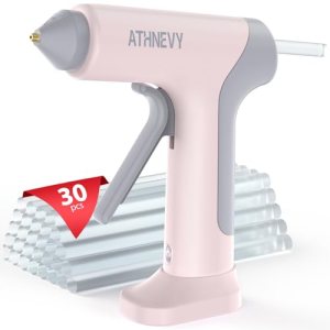 Cordless Hot Glue Gun, 4V 10s Fast Preheat
