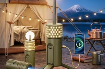 Camping Light Telescopic, Collapsible Tripod Camping Lantern