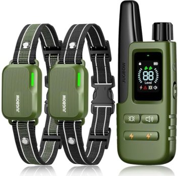 Jugbow Shock Collar for 2 Dogs (10-120lbs)
