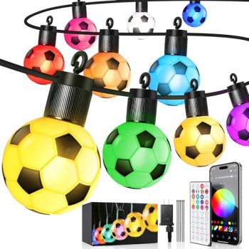 RainbowShow World Cup 2026 Smart Outdoor String Lights