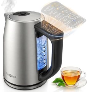 PARIS RHÔNE Electric Kettle with 6 Precise Temperature Presets