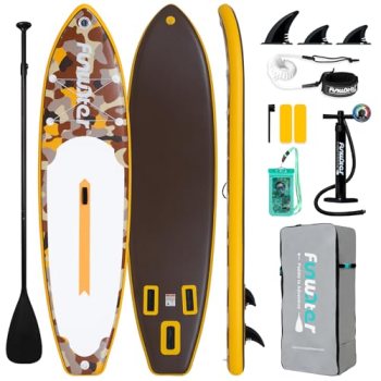 FunWater SUP Inflatable Stand Up Paddle Board Ultra-Light Inflatable Paddleboard