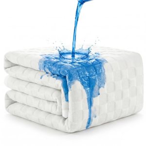 RestTwill Waterproof Mattress Protector with Deep Pocket
