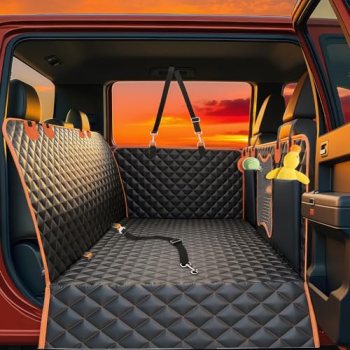 Back Seat Extender for Dogs,Car Seat Protector