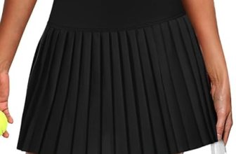 Alaroo Pleated Tennis Skirt for Women with Pockets Shorts High Waisted Golf Skor