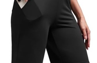 Alaroo Bermuda Athletic Workout Running Long Shorts for Women High Waisted Biker