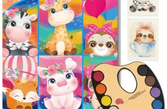 Elfew Paint with Water Coloring Books for Kids 3-8