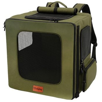 Vivifying Pet Carrier Backpack for Cats and Small Dogs up to 18 lb