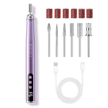Makartt Pen-Shaped Rechargeable Nail Drill for Beginners: 25