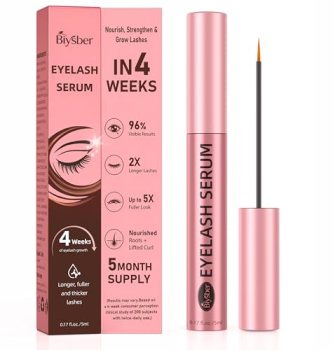 Biysber Lash Serum for Eyelash Growth: Premium Eyelash Growth Serum with Advance