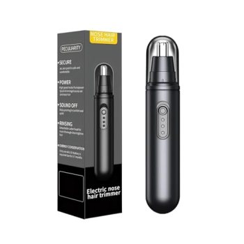 Lysandra Nose Hair Trimmer for Men: Painless Ear Hair Trimmer with 5 Month Batte