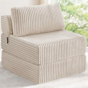 MEGAYES Convertible 4-in-1 Folding Sofa Bed Boneless Sleeper Chair Couch Foldabl