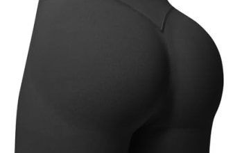 BRXL Workout Shorts Women 3.6″ Scrunch Butt Biker Shorts Tummy Control Seamless