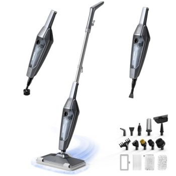 SENMO Steam Mop, 14-in-1 Detachable Steam Cleaner for Home and Floor