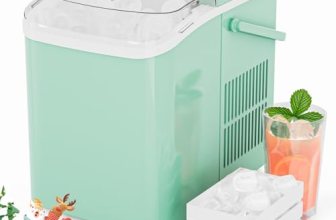 KMFurnila Ice Makers Countertop