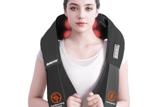AMZPONY® Cordless Neck Massager for Pain Relief Deep Tissue