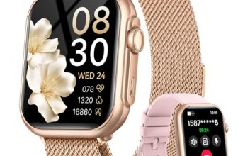 Smart Watch for Women for iPhone Android: 1.85″Smartwatch with Make/Answer Call