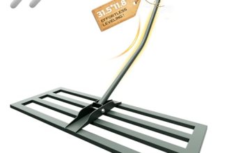 HamRoRung Lawn Leveling Rake -31.5”x11.8” Heavy Duty Leveling Rake