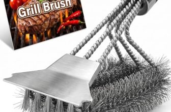 Grill Brush with Detachable Handle
