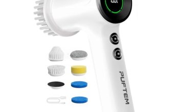 PUFTEM Electric Spin Scrubber for Bathroom Cleaning