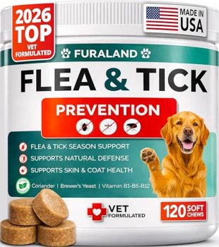 Flea and Tick Prevention for Dogs Chewables