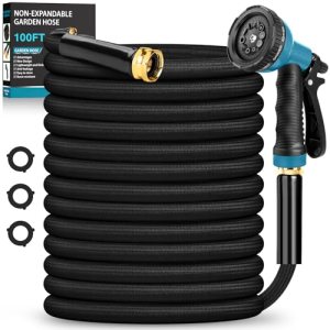 BAZOLOTA Garden Hose 100FT Non-Expanding