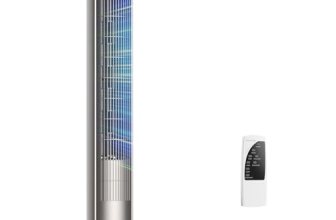 OLIXIS Tower Fan for Bedroom, 60°Oscillating Fan with Remote