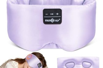 MUSICOZY 3D Silk Bluetooth Sleep Mask Headphones