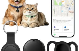 GPS Tracker for Dogs/Cats, Smart Collar with Real-Time Location