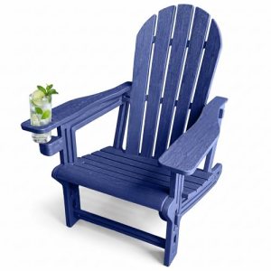 Adirondack Chair with Cup Holder